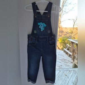 Blues Clues Upcycled Overalls READ DESCRIPTION